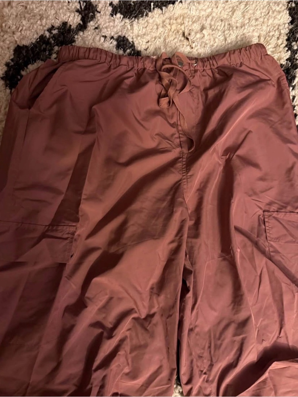 Women’s Cargo Pants in Dusty Rose